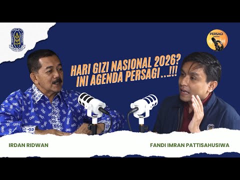 Hari Gizi Nasional 2026?? Ini Agenda PERSAGI Kabupaten Lumajang!!! | PERSAGI Kabupaten Lumajang PODCAST Eps. 16